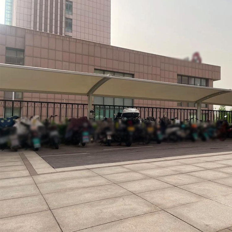 子长市膜结构电动车棚