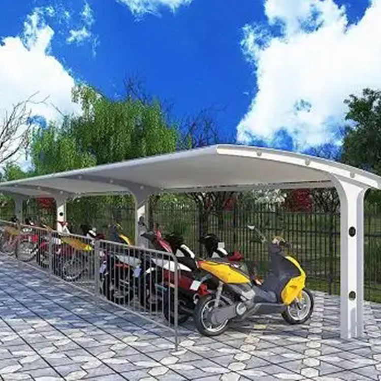 子长市膜结构电动车棚